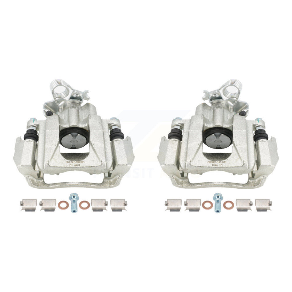 Rear Disc Brake Caliper Assembly Left Right Side (Driver Passenger) Kit For Ford Explorer Taurus Flex Lincoln MKT MKS KBC-100285 by CMX