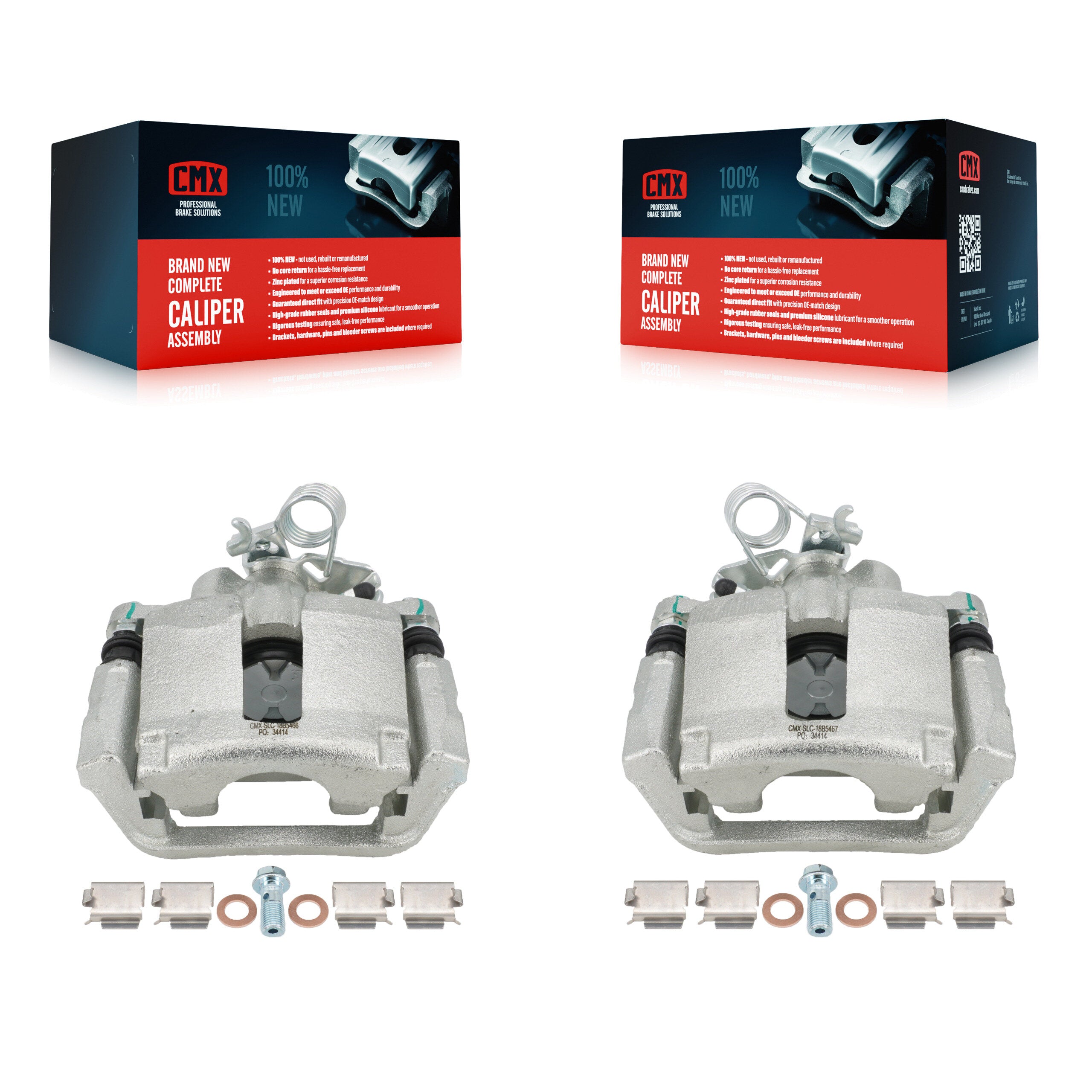 Rear Brake Caliper Kit For Ford Explorer Flex Taurus Police Interceptor Utility Sedan MKT KBC-100286