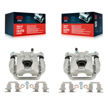 Rear Disc Brake Caliper Left Right Side (Driver Passenger) Kit For Nissan Sentra Juke KBC-100291