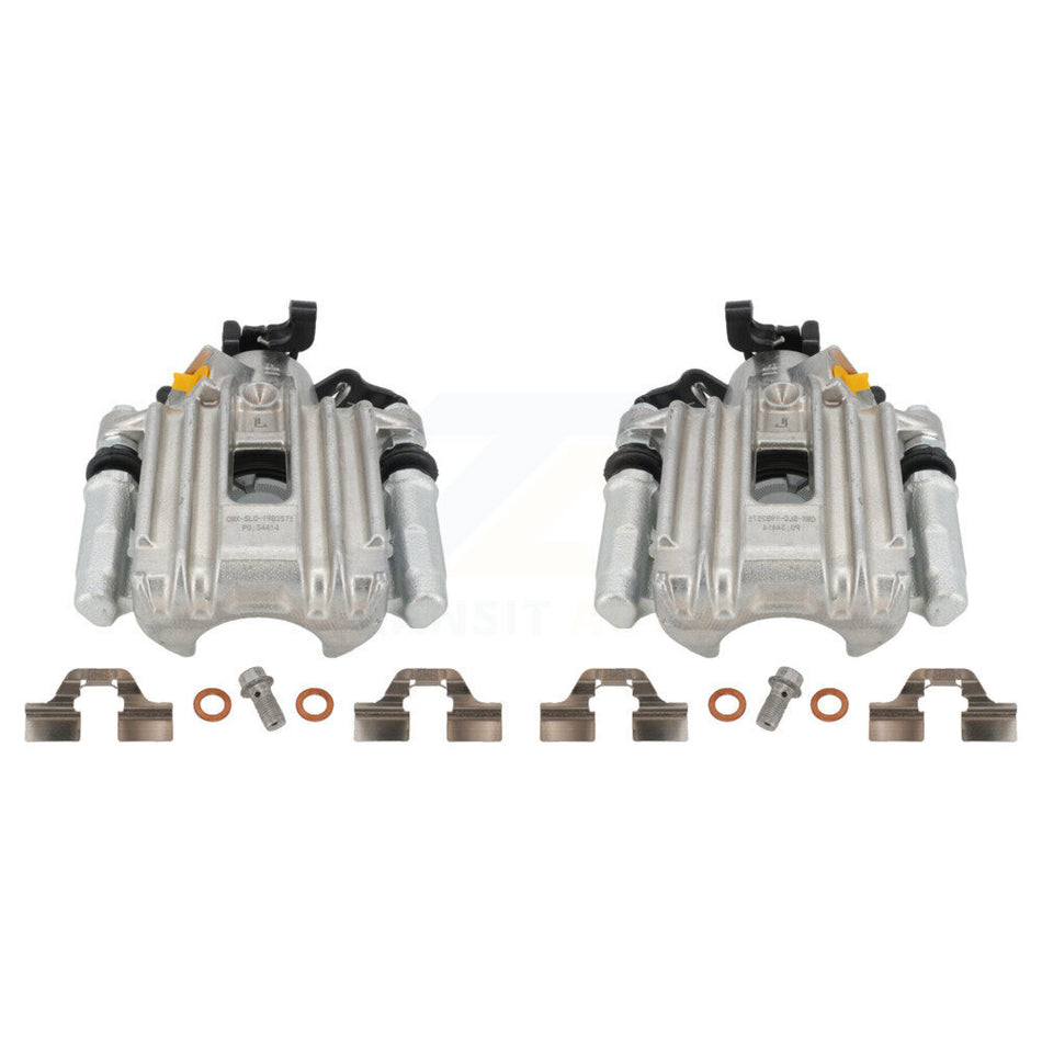 Rear Disc Brake Caliper Assembly Left Right Side (Driver Passenger) Kit For Volkswagen Jetta Audi TT Quattro City KBC-100292 by CMX