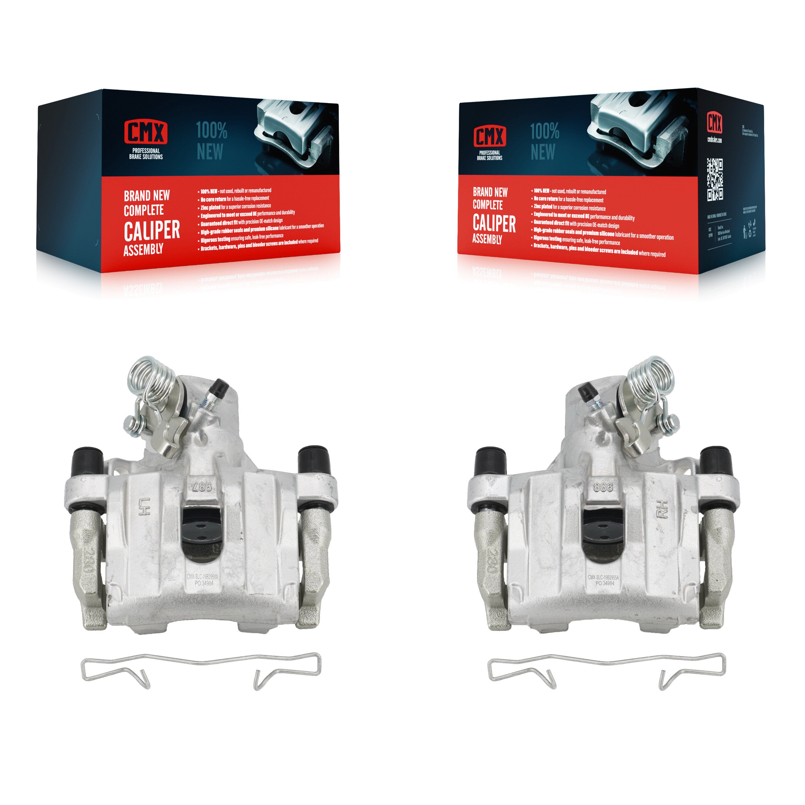 Rear Disc Brake Caliper Left Right Side Kit For Mazda 3 Volvo S40 C30 V50 C70 Sport KBC-100300