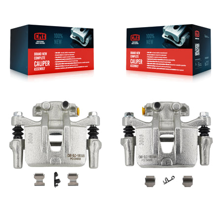 Rear Brake Caliper Left Right Side (Driver Passenger) Kit For Mitsubishi Lancer Outlander KBC-100307