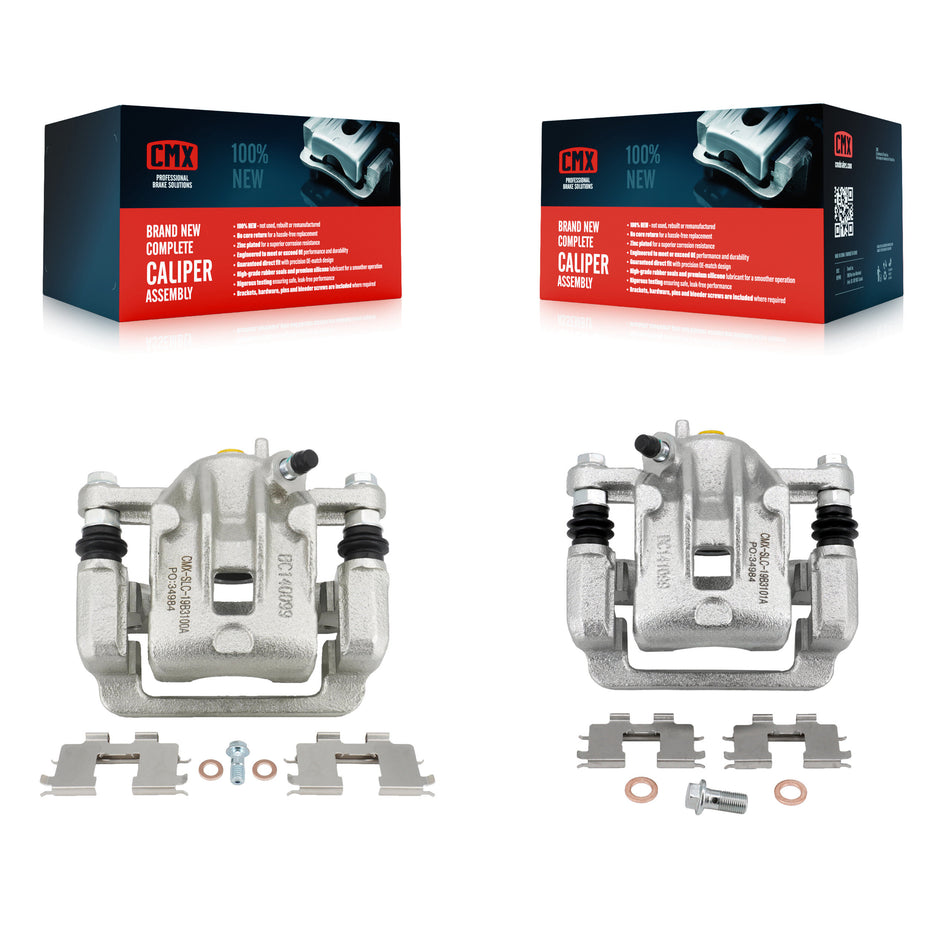 Rear Disc Brake Caliper Left Right Side (Driver Passenger) Kit For Hyundai Sonata Azera KBC-100313