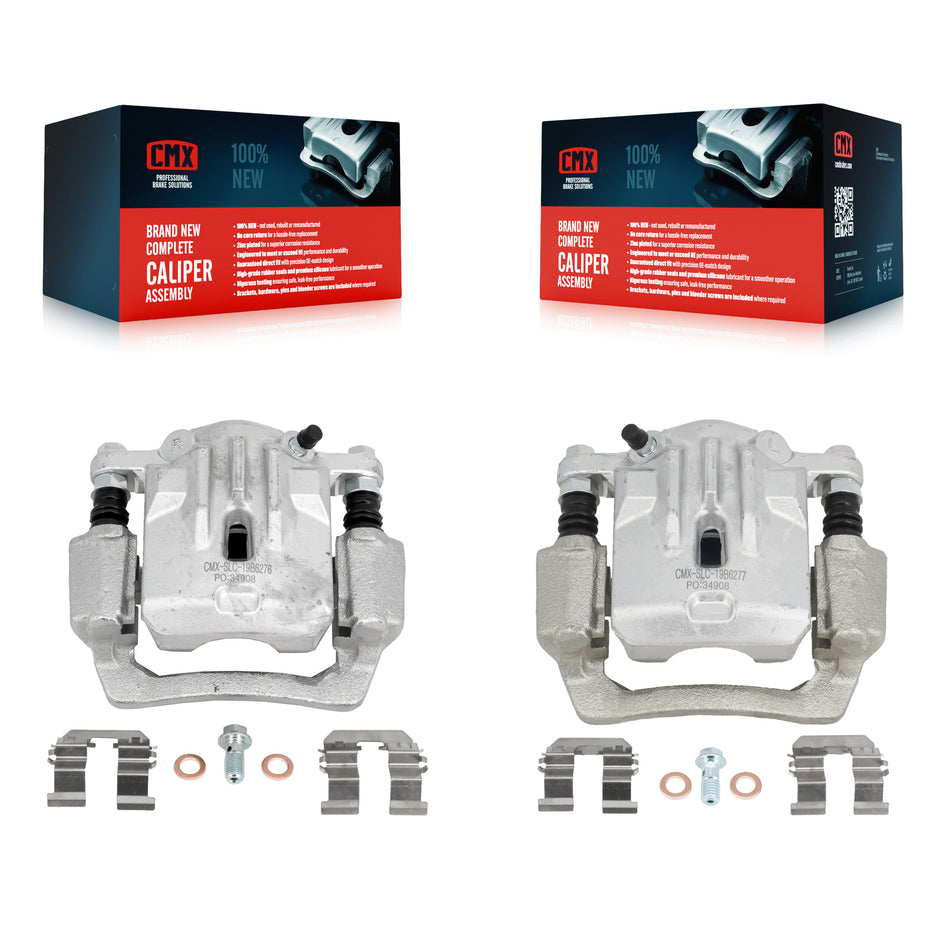Rear Disc Brake Caliper Left Right Side (Driver Passenger) Kit For Subaru Outback Legacy KBC-100314