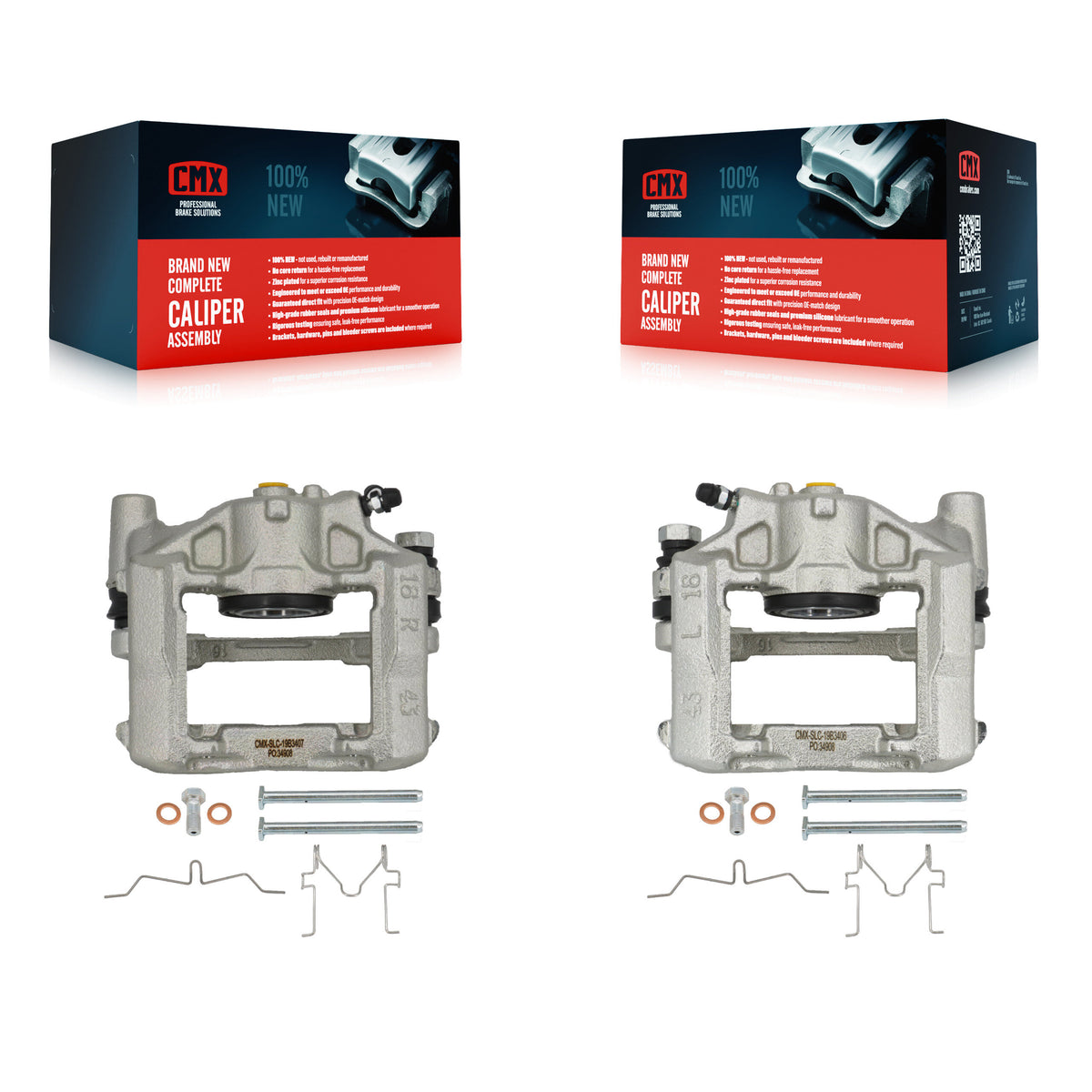 Rear Disc Brake Caliper Left Right Side (Driver Passenger) Kit For Lexus IS250 GS300 KBC-100319