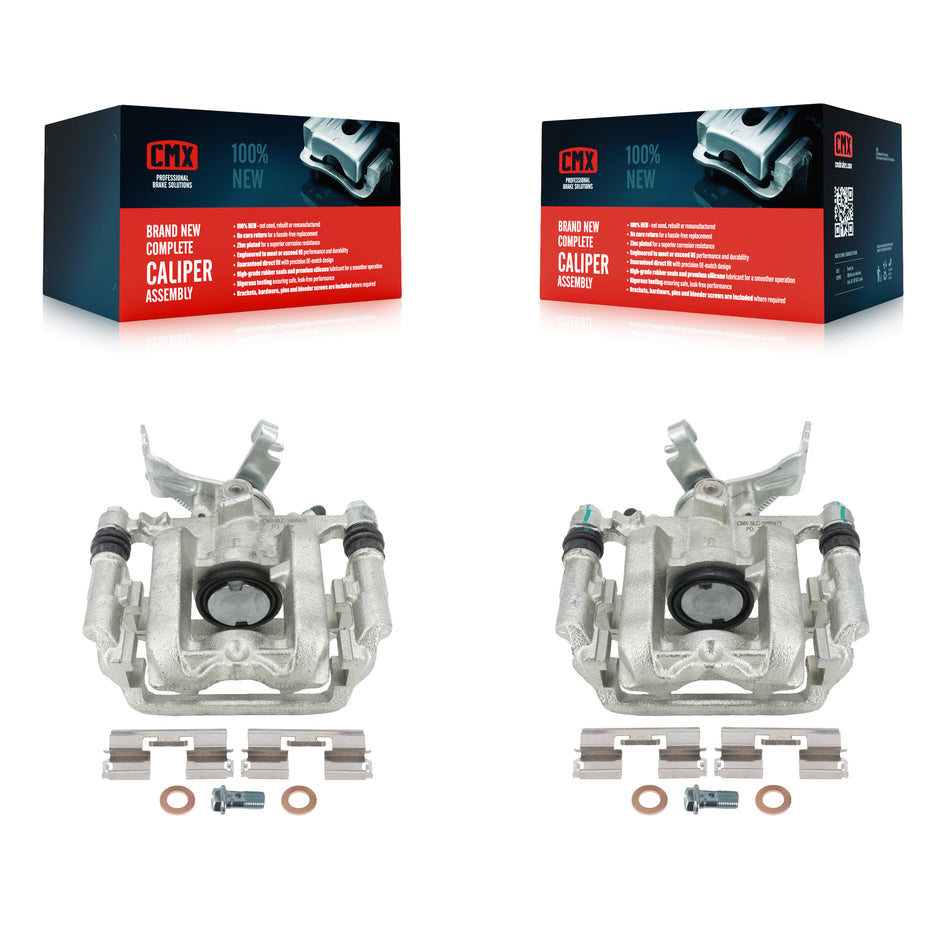 Rear Disc Brake Caliper Assembly Left Right Side (Driver Passenger) Kit For Chevrolet Buick Encore Sonic Trax KBC-100331