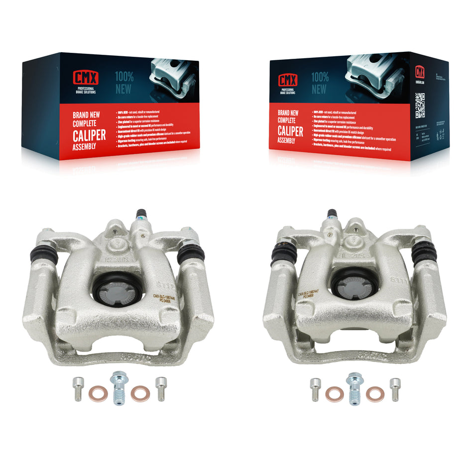 Rear Disc Brake Caliper Assembly Left Right Side (Driver Passenger) Kit For Mazda 3 Sport KBC-100333