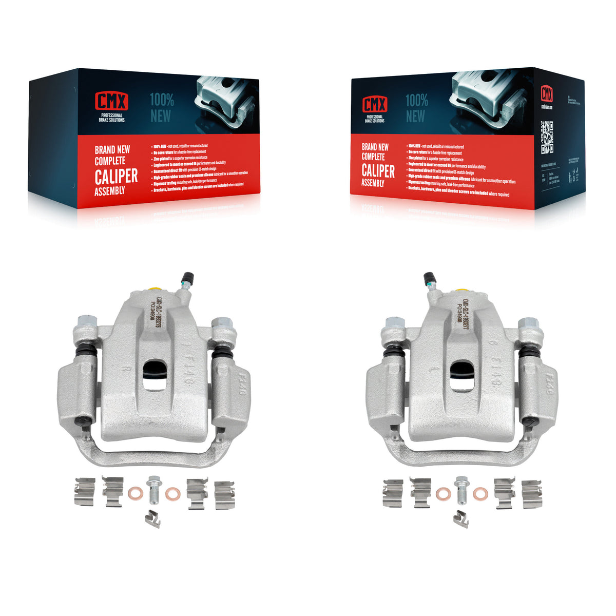 Rear Disc Brake Caliper Left Right Side (Driver Passenger) Kit For Toyota Tundra Sequoia KBC-100344