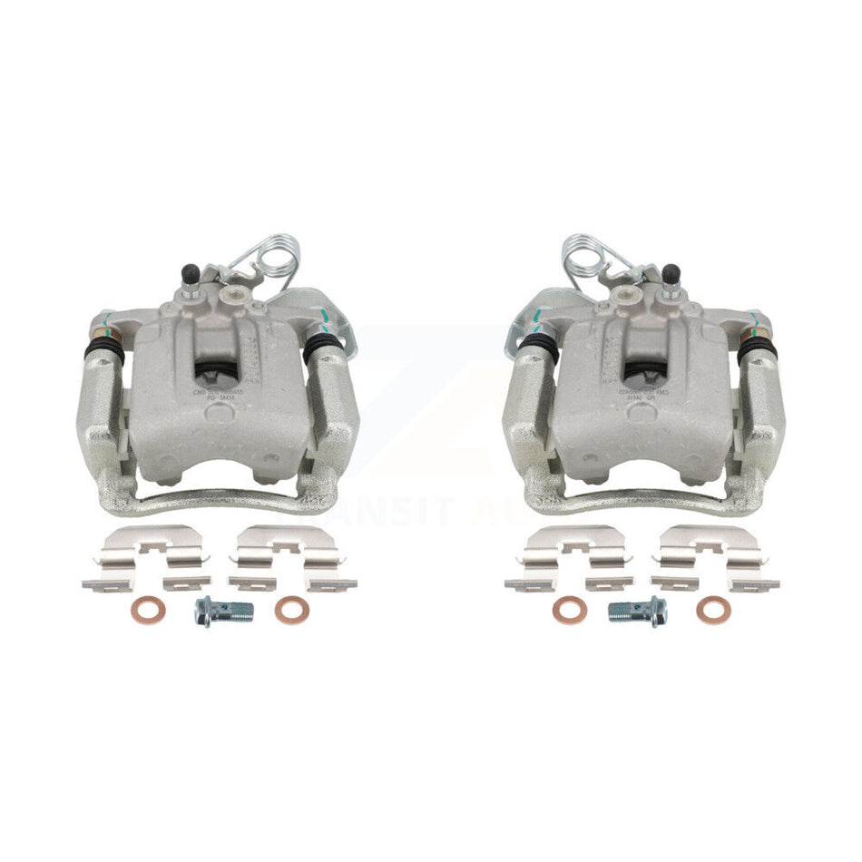 Rear Disc Brake Caliper Assembly Left Right Side (Driver Passenger) Kit For Hyundai Elantra Coupe KBC-100345 by CMX