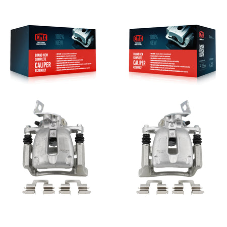 Rear Disc Brake Caliper Left Right Side (Driver Passenger) Kit For Volkswagen Passat CC KBC-100348