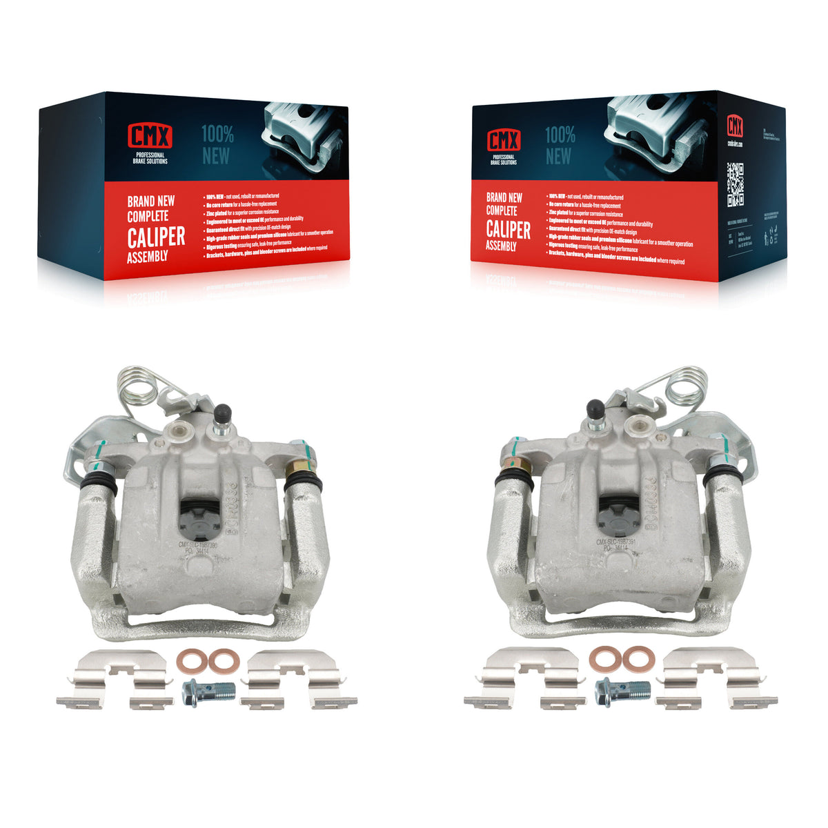 Rear Brake Caliper Kit For 2017-2020 Hyundai Elantra 2.0L Vehicles Manufactured In USA KBC-100356