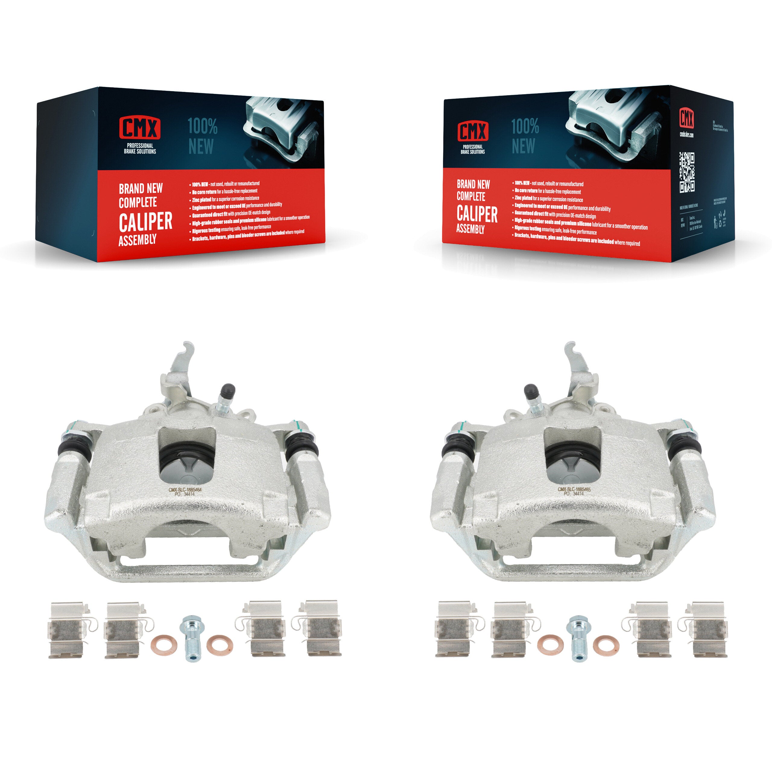 Rear Disc Brake Caliper Assembly Left Right Side (Driver Passenger) Kit For Dodge Journey KBC-100371