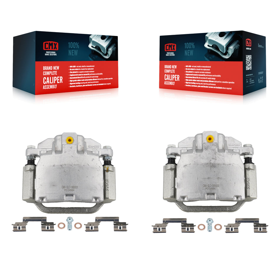 Rear Brake Caliper Kit For Chevrolet GMC Sierra 1500 Silverado Tahoe Cadillac Yukon XL LD KBC-100372