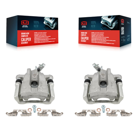 Rear Brake Caliper Left Right Driver Passenger Kit For Toyota Corolla Matrix Pontiac Vibe KBC-100376