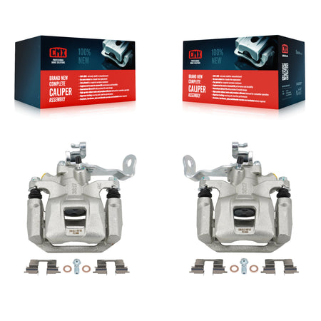 Rear Disc Brake Caliper Left Right Side (Driver Passenger) Kit For 2014-2015 Mazda 6 KBC-100381