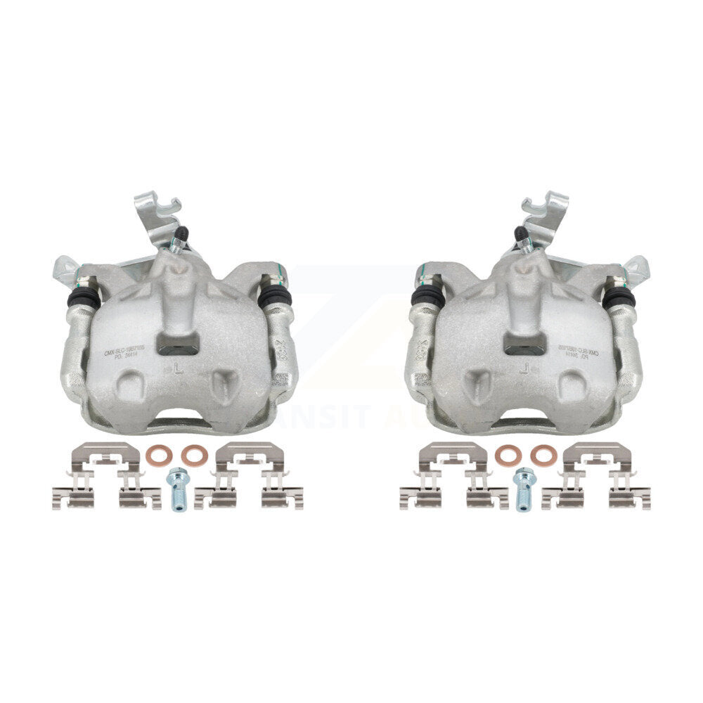 Rear Disc Brake Caliper Assembly Left Right Side (Driver Passenger) Kit For Mazda 3 Sport KBC-100385 by CMX