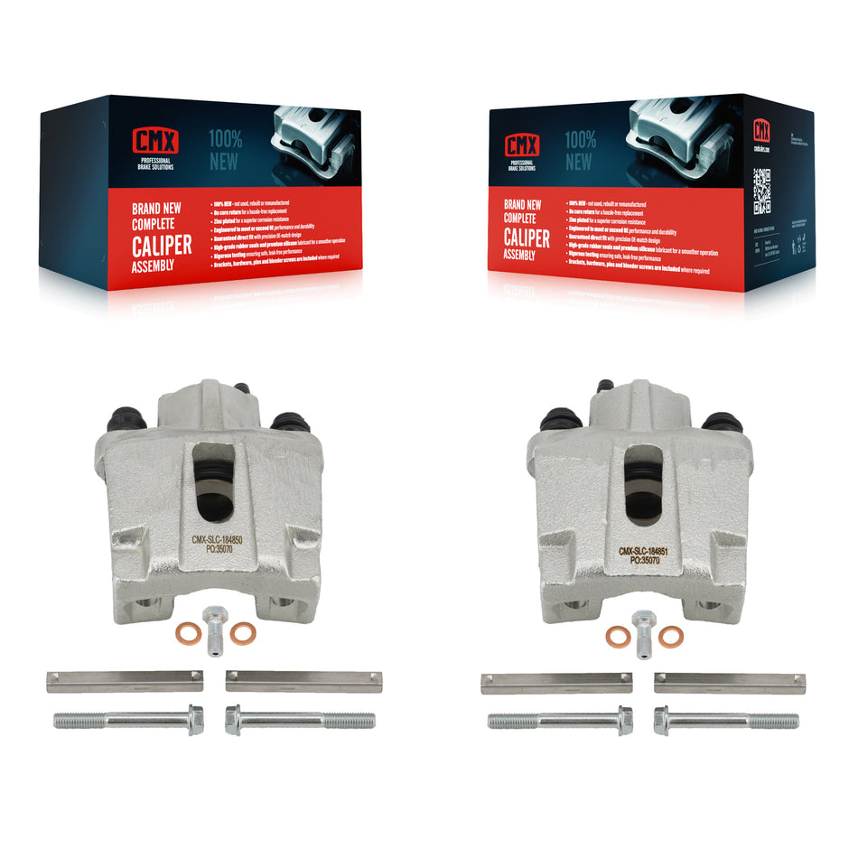Rear Disc Brake Caliper Assembly Left Right Side (Driver Passenger) Kit For 2010-2011 Ford Ranger KBC-100387
