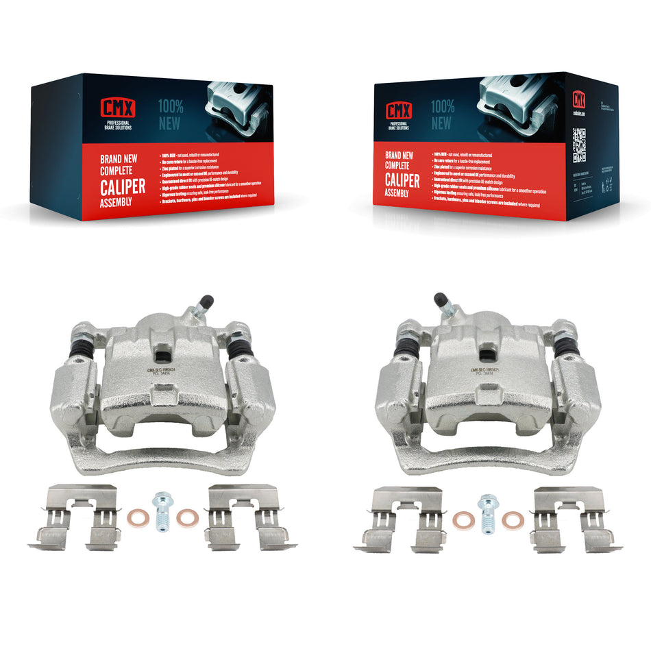 Rear Brake Caliper Left Right Side (Driver Passenger) Kit For Subaru Impreza Forester WRX KBC-100396