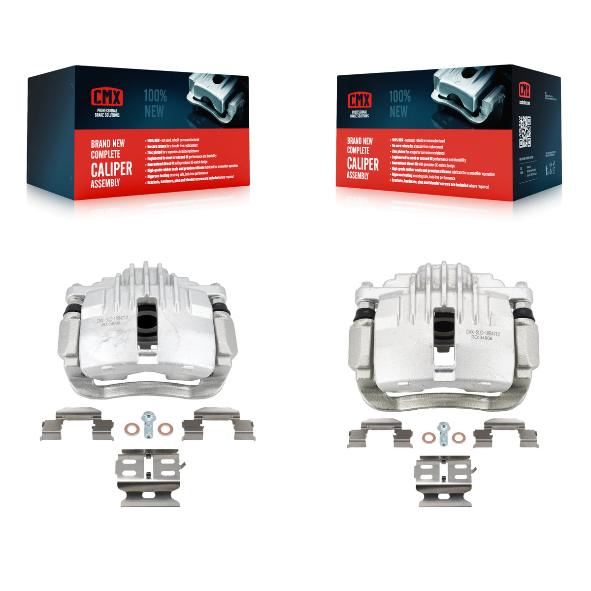 Rear Brake Caliper Kit For Chevrolet GMC Blazer S10 Jimmy Sonoma Isuzu Hombre Oldsmobile KBC-100401