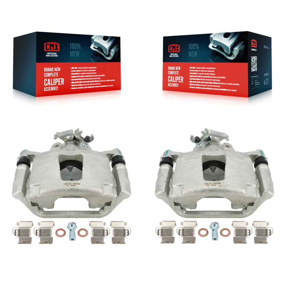 Rear Disc Brake Caliper Assembly Left Right Side (Driver Passenger) Kit For Dodge Grand Caravan Chrysler Town & Country Ram C/V Volkswagen Routan KBC-100409