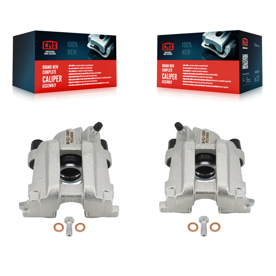 Rear Disc Brake Caliper Left Right Side Kit For Ford Escape Mazda Tribute Mercury Mariner KBC-100426