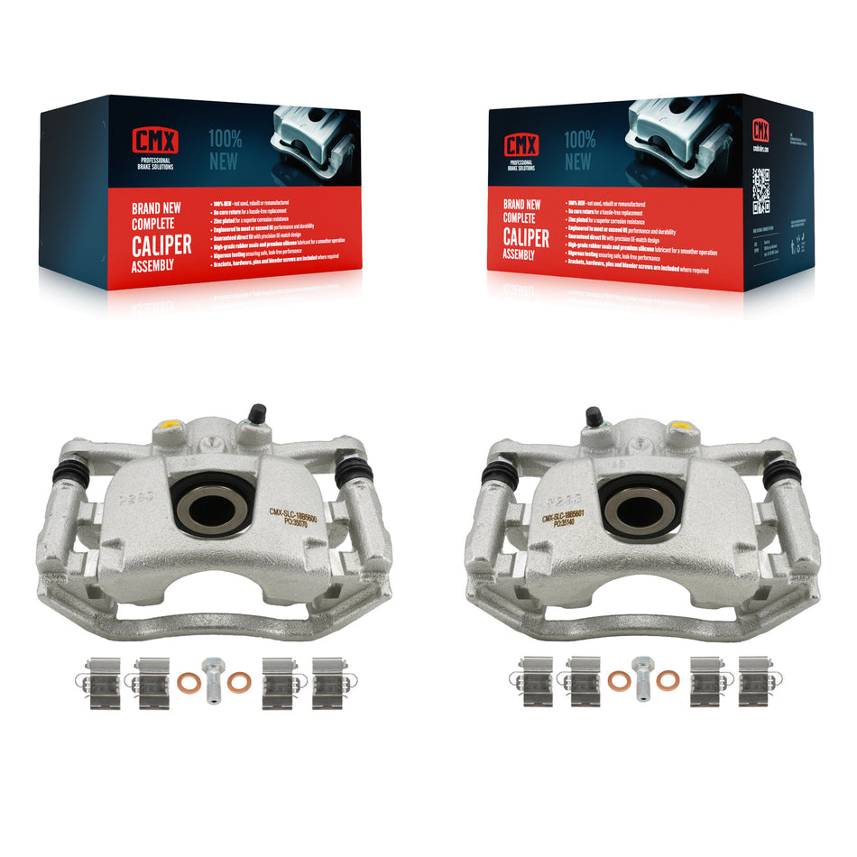 Rear Disc Brake Caliper Assembly Left Right Side (Driver Passenger) Kit For 2018-2022 Jeep Wrangler With Heavy Duty Brakes KBC-100429