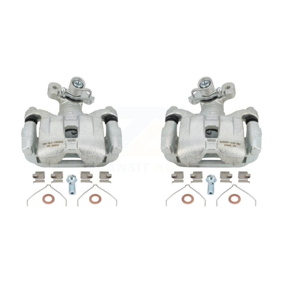 Rear Disc Brake Caliper Assembly Left Right Side (Driver Passenger) Kit For 2003-2005 Mazda 6 KBC-100446 by CMX