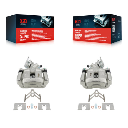 Rear Disc Brake Caliper Left Right Side (Driver Passenger) Kit For Honda Accord Acura TSX KBC-100452