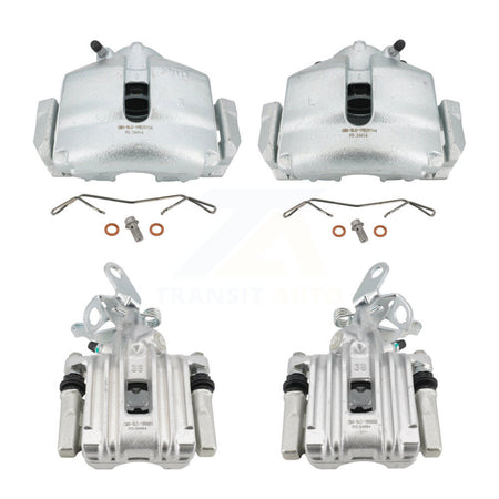 Front Rear Brake Caliper Left Right Side (Driver Passenger) Kit For Volkswagen Beetle KBC-100459