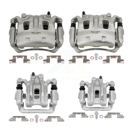 Front Rear Disc Brake Caliper Left Right Side Kit For Nissan Frontier Suzuki Equator KBC-100471
