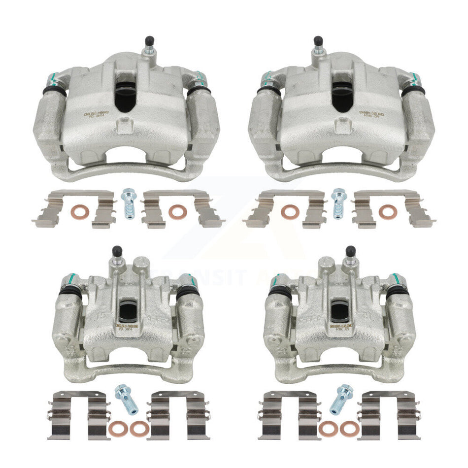 Front Rear Disc Brake Caliper Assembly Left Right Side (Driver Passenger) Kit For Hyundai Tucson Kia Sportage KBC-100479 by CMX