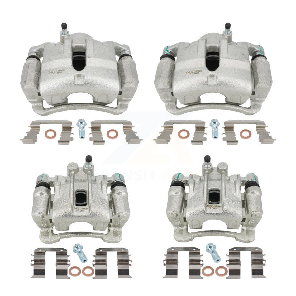 Front Rear Disc Brake Caliper Assembly Left Right Side (Driver Passenger) Kit For Hyundai Tucson Kia Sportage KBC-100479