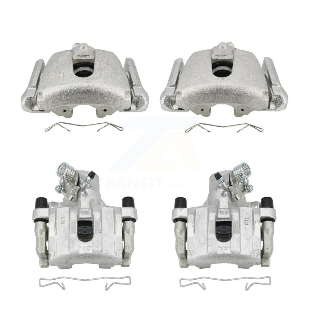 Front Rear Disc Brake Caliper Left Right Side (Driver Passenger) Kit For Mazda 3 Sport KBC-100495