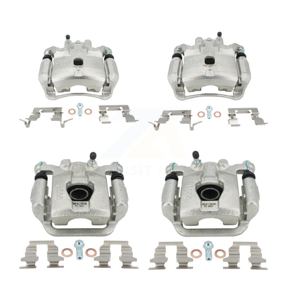 Front Rear Disc Brake Caliper Left Right Side (Driver Passenger) Kit For Nissan Sentra KBC-100496