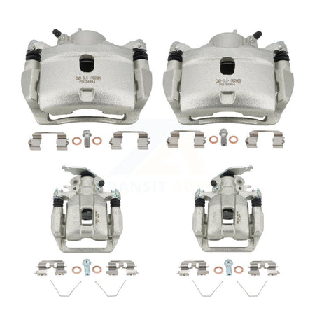 Front Rear Disc Brake Caliper Left Right Side (Driver Passenger) Kit For Honda Accord KBC-100504