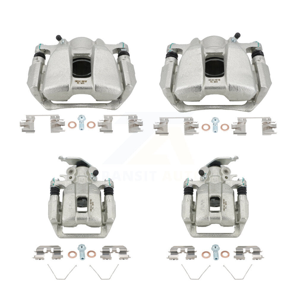 Front Rear Disc Brake Caliper Left Right Side (Driver Passenger) Kit For Honda Accord KBC-100505