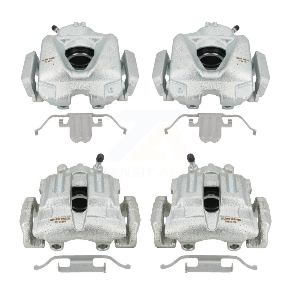 Front Rear Disc Brake Caliper Assembly Left Right Side (Driver Passenger) Kit For BMW 328i xDrive X1 328xi 323i KBC-100523 by CMX