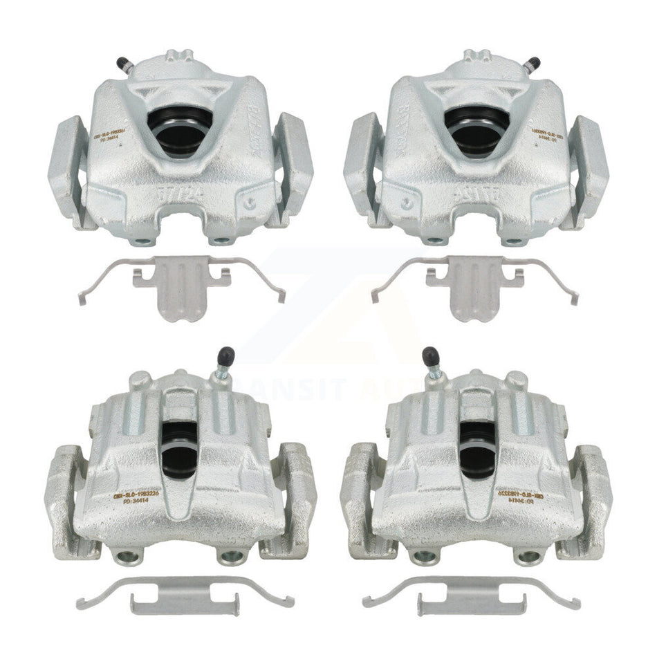 Front Rear Disc Brake Caliper Assembly Left Right Side (Driver Passenger) Kit For BMW 328i xDrive X1 328xi 323i KBC-100523 by CMX