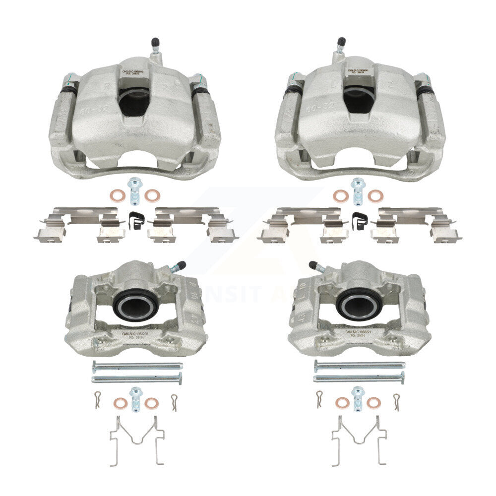Front Rear Brake Caliper Left Right Side Kit For 2009 Lexus IS250 With Casting # 60-32 KBC-100531