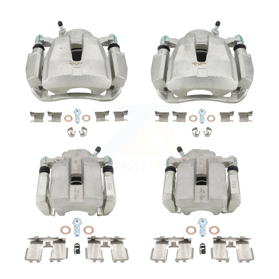 Front Rear Disc Brake Caliper Assembly Left Right Side (Driver Passenger) Kit For Toyota RAV4 KBC-100547