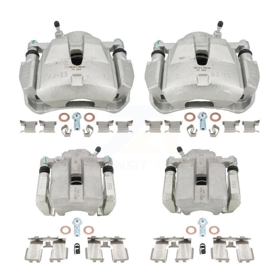 Front Rear Disc Brake Caliper Assembly Left Right Side (Driver Passenger) Kit For Toyota RAV4 KBC-100549