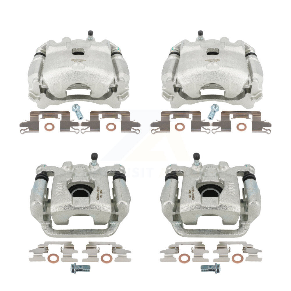 Front Rear Disc Brake Caliper Assembly Left Right Side (Driver Passenger) Kit For Nissan Altima KBC-100581 by CMX