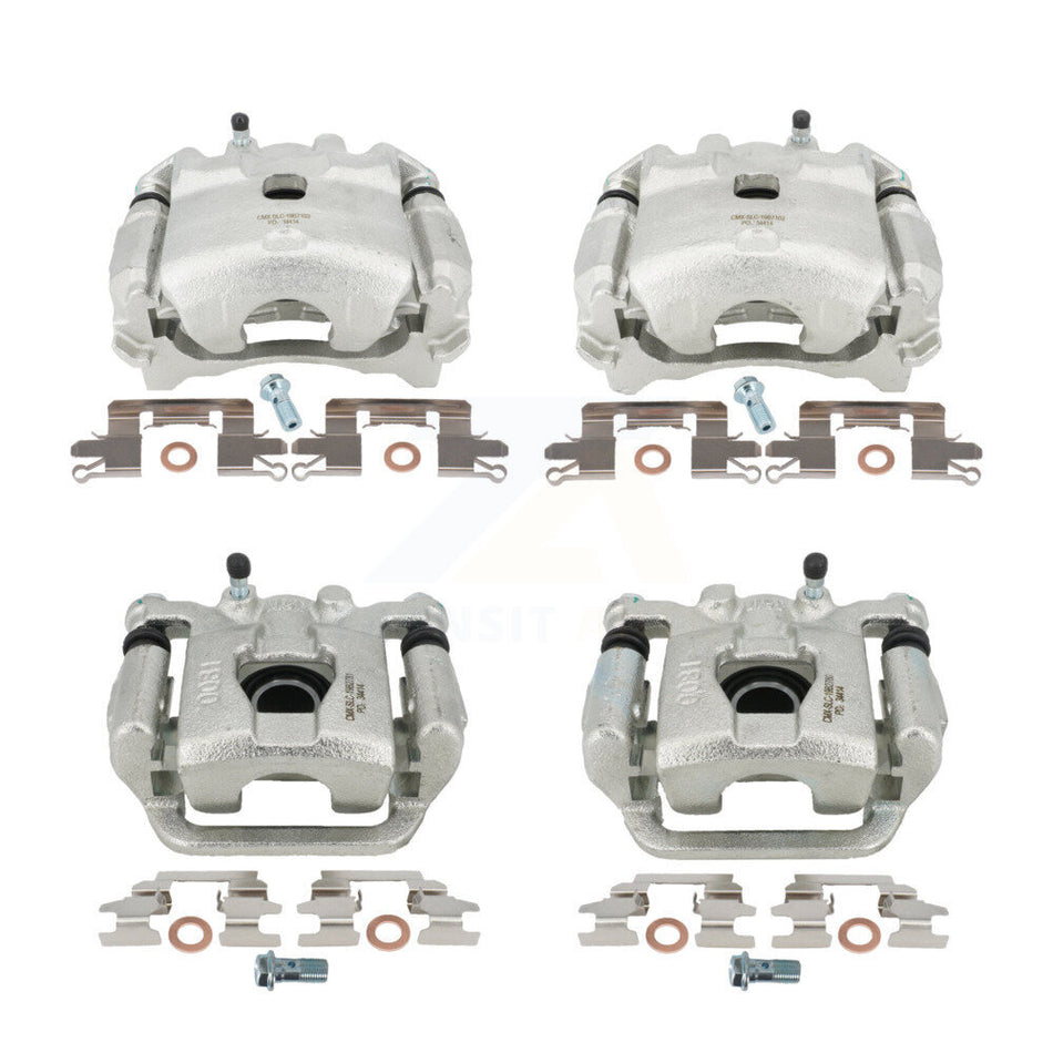 Front Rear Disc Brake Caliper Assembly Left Right Side (Driver Passenger) Kit For Nissan Altima KBC-100581