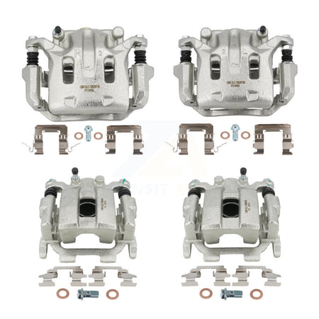 Front Rear Brake Caliper Left Right Side (Driver Passenger) Kit For INFINITI EX35 G37 G35 KBC-100588
