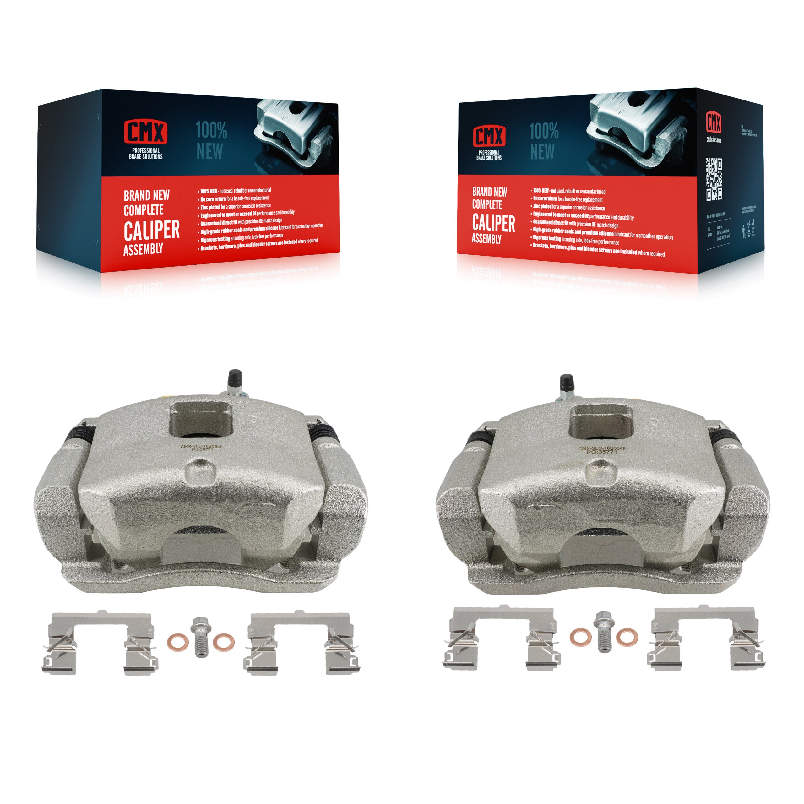 Front Brake Caliper Left Right Side Kit For Chevrolet Camaro Buick Regal Sportback TourX KBC-100614