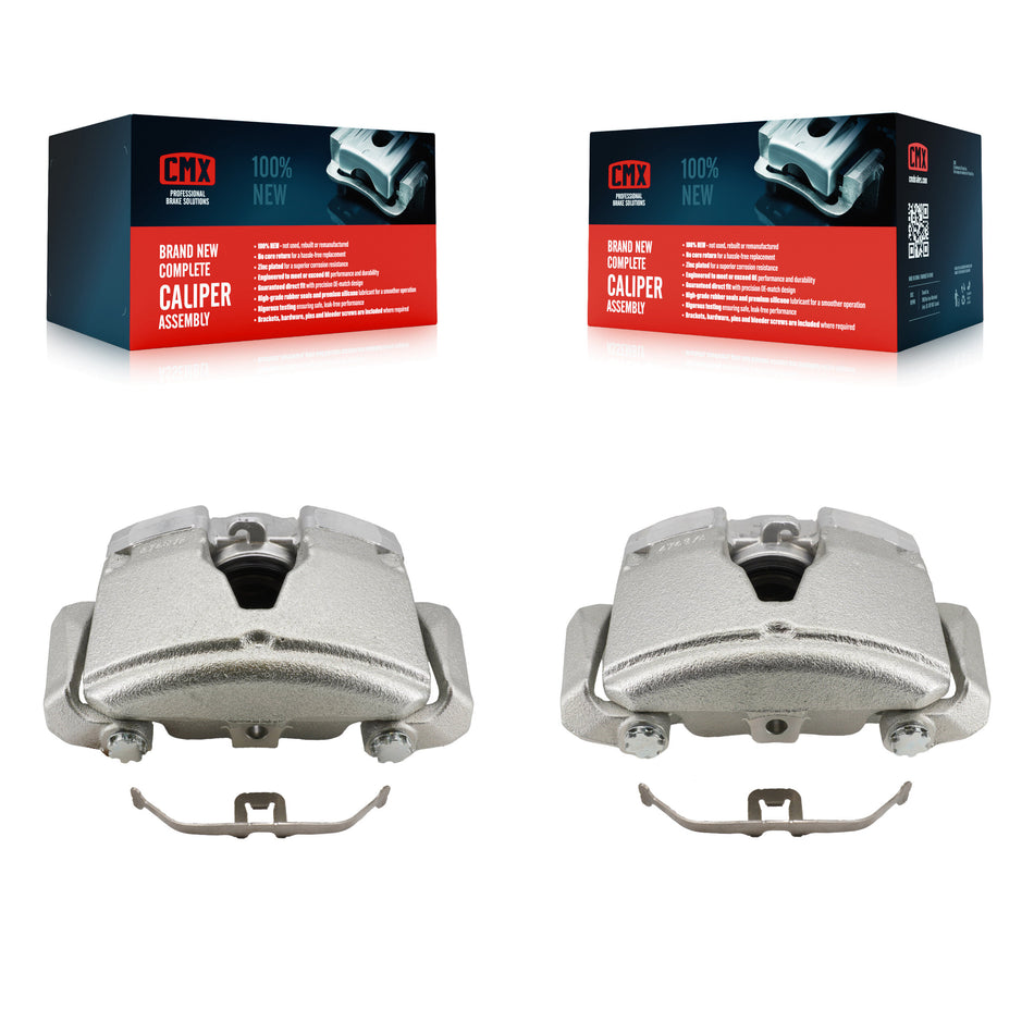 Front Brake Caliper Left Right Side (Driver Passenger) Kit For Audi A4 Quattro A5 allroad KBC-100623