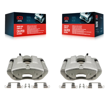 Front Brake Caliper Left Right Side (Driver Passenger) Kit For Jeep Cherokee Chrysler 200 KBC-100627