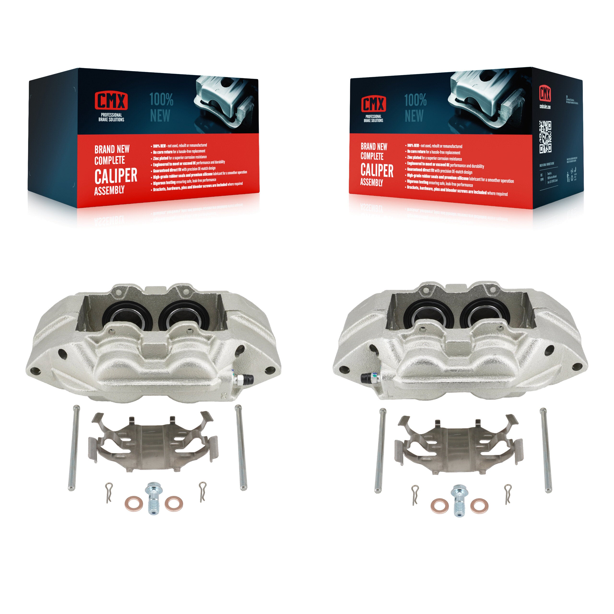 Front Disc Brake Caliper Left Right Side Kit For 2015-2020 Chevrolet Colorado GMC Canyon KBC-100628