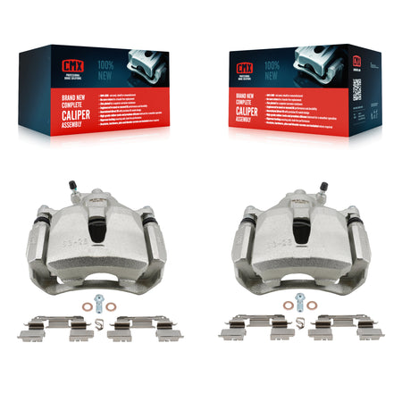 Front Brake Caliper (Left Right) Kit For 2002-2006 Toyota Camry With 275mm Diameter Rotor KBC-100635