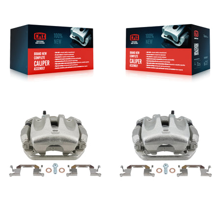 Front Disc Brake Caliper Left Right Side (Driver Passenger) Kit For Nissan Murano KBC-100643